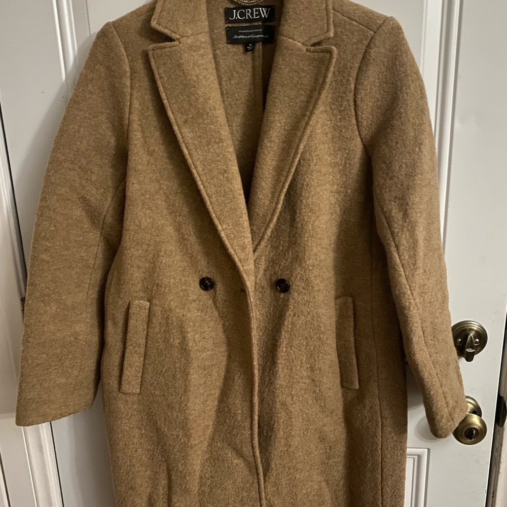 J.Crew Boiled Wool Coat